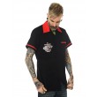 Dragstrip Clothing Mens Bowling Shirt Chevy Death Racer